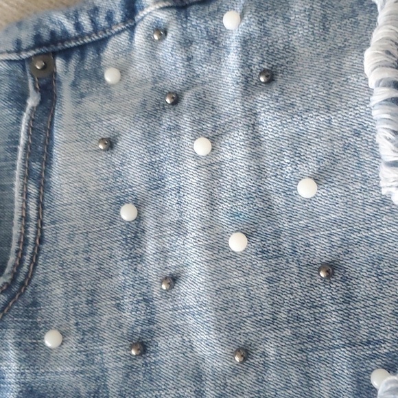 No Boundaries short shorts Jean Blue size 5 juniors - Picture 5 of 5